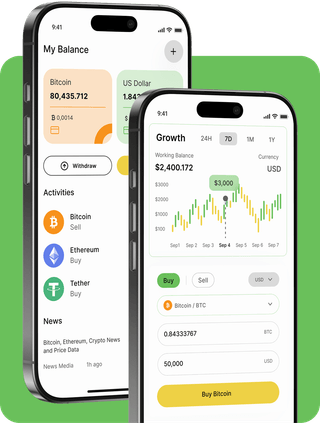 Interfaccia della piattaforma di trading QubitTradeAi con dati di mercato in tempo reale